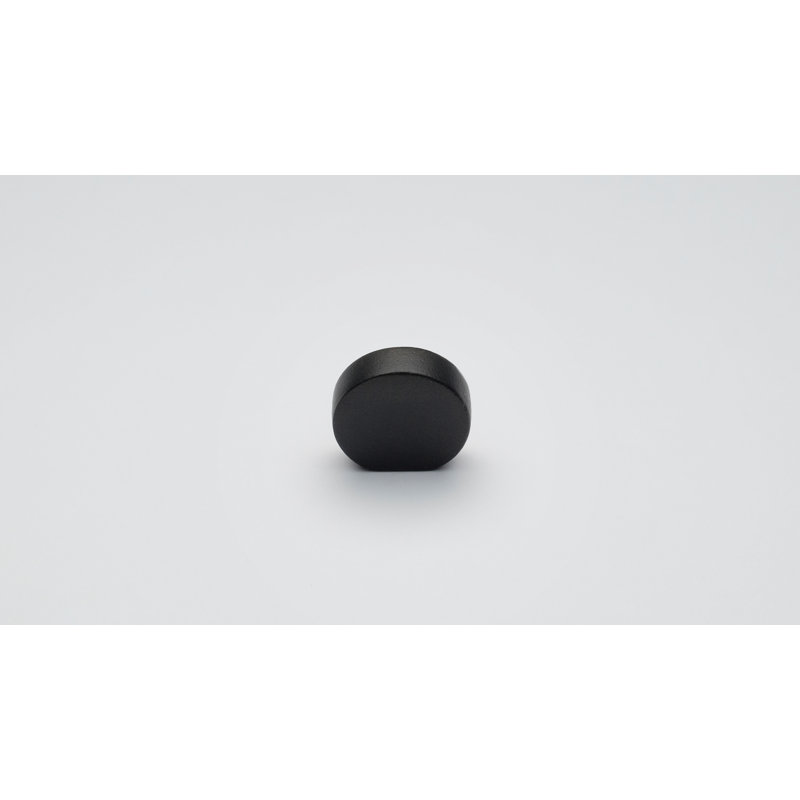 Saraya 20mm Diameter Circle Knob Multipack, Black Matte