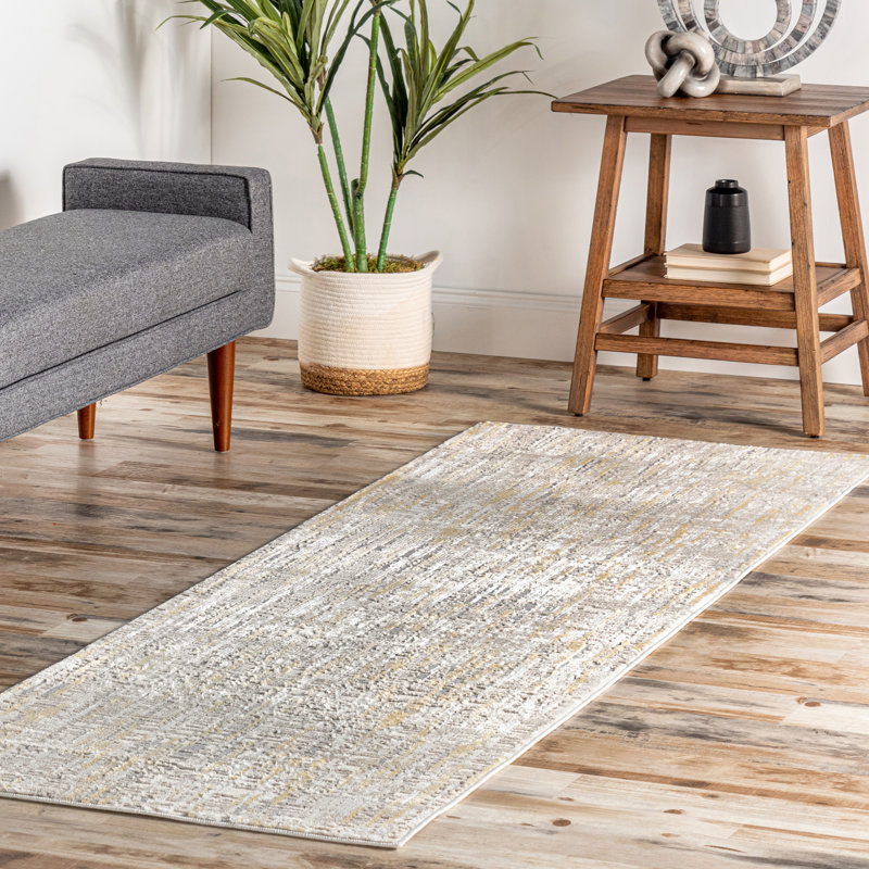 Abstract Indoor Rug, Runner 2'8" x 8'