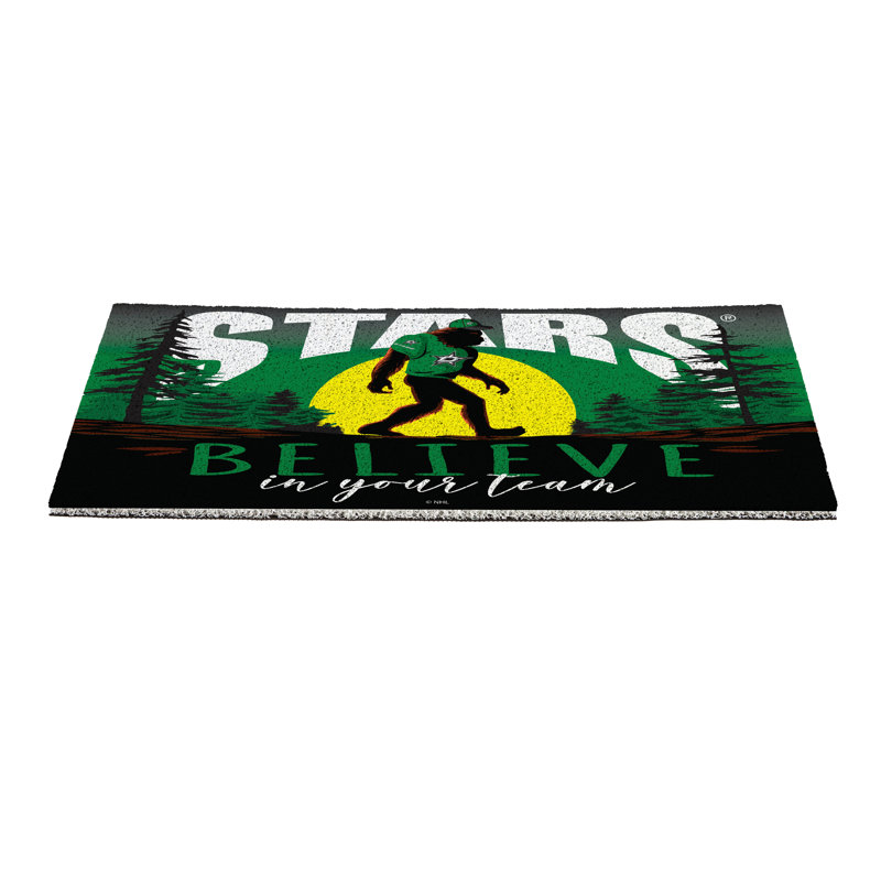 Paillasson en PVC Dallas Stars Bigfoot 28 po x 16 po