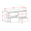 Franzella Unfinished Floating TV Stand-1635112776