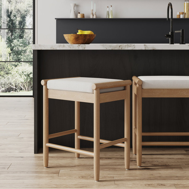 Tabouret de bar Backless Boucle, 1