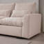 Repose-pieds de canapé modulaire en L 114,5 po