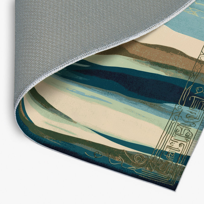 Aurora Whispers Indoor And Outdoor Area Rug, Rectangle 9' x 12'
