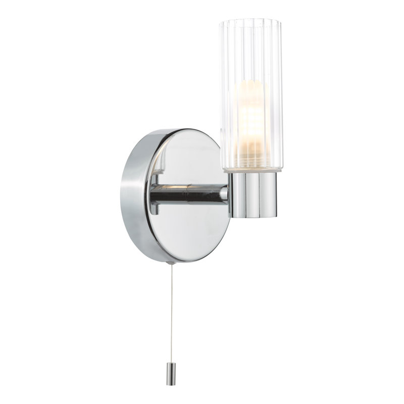 Bathroom Wall Light, Polished Chrome