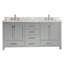 Meuble-lavabo double 72 po avec plateau Souther-1558888596-1546651729
