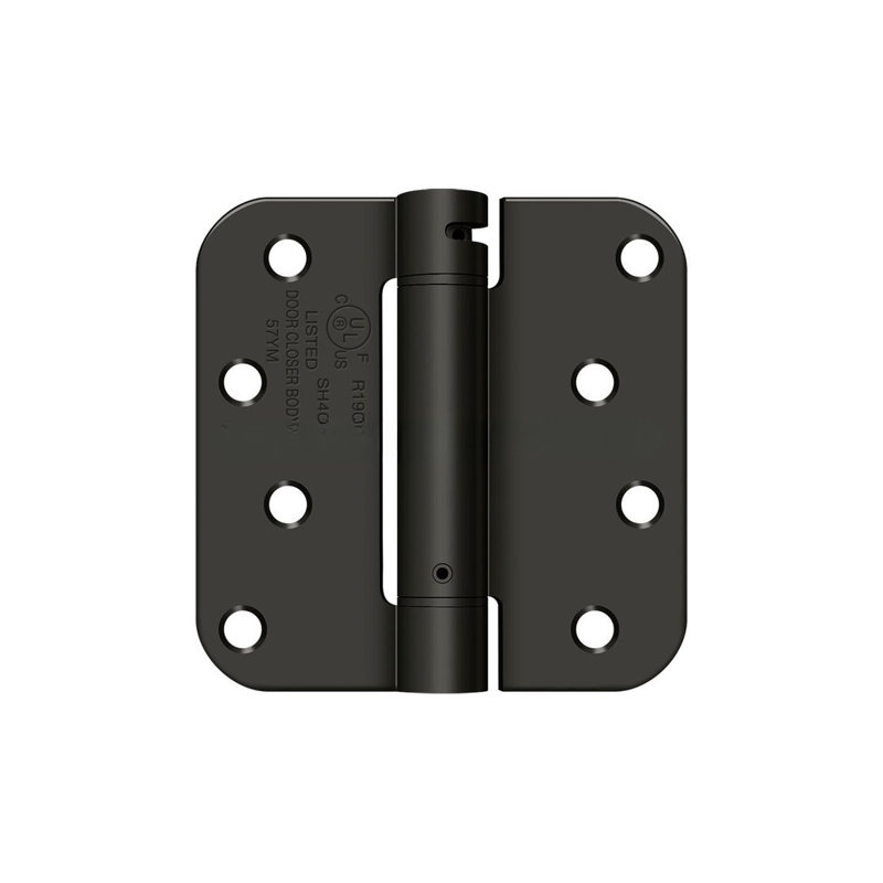 Deltana DSH4R510BT 4 po x 4 po, angle de 5/8 po, homologué UL en bronze huilé, Bronze huilé