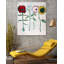 Four Flowers Print by Robert Robinson