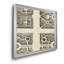 «Garden Parterre VI», reproduction d'art graphique sur toile encadrée-804352844-804352847