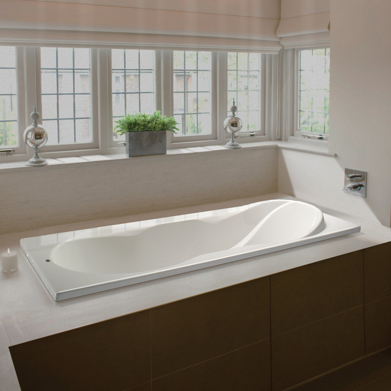 Baignoire à air 71,75 po MTI Solutions, Blanc