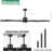 Deallen 72'' Ceiling Fan with LED Lights-1249957707