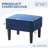 Chalyce Upholstered Ottoman-862904803