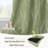 100% Blackout Thermal Insulated Curtains - Wave Line with Dots Silver Print, Grommet Top, 2 Panels-73219870-98071749
