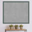 Tableau magnétique encadré gris sarcelle recyclé-101932491