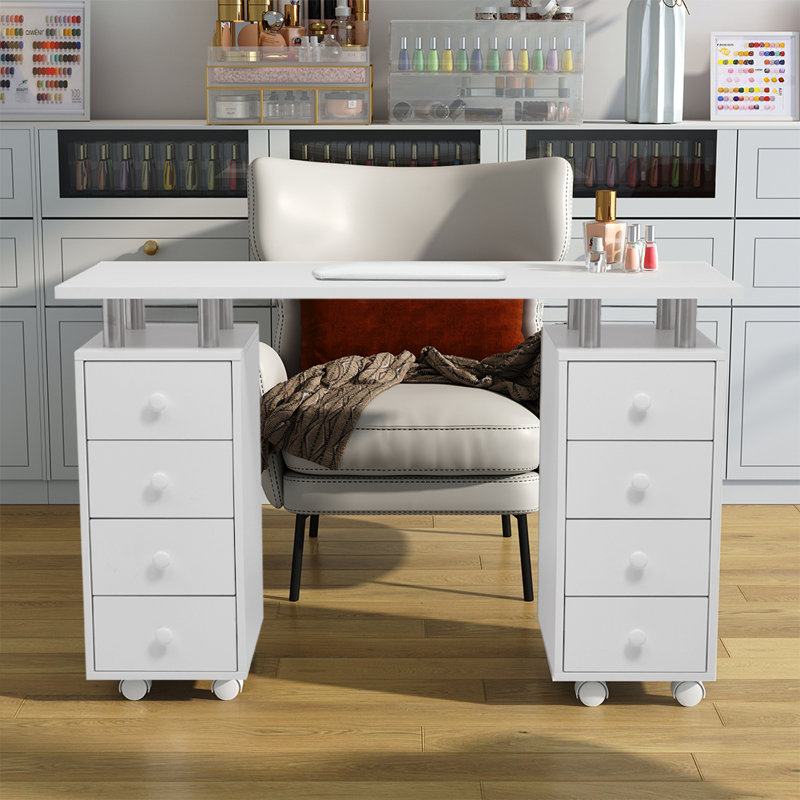 Wood Makeup Organizer