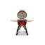 Kamado Bono 23.3cm W Wood Pellet Grill-58101106