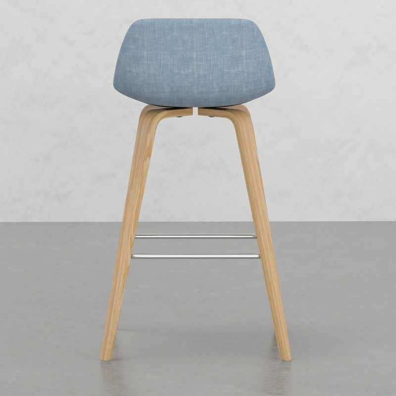 Bentwood Counter/ Bar Height Stool (Set of 2), Blue