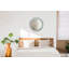 Huldar Glass Flat Wall Mirror