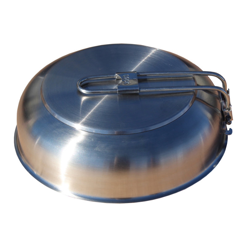 Poêle en acier inoxydable 8 po King Kooker