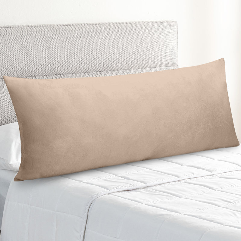 Reversible Throw Pillow, Taupe