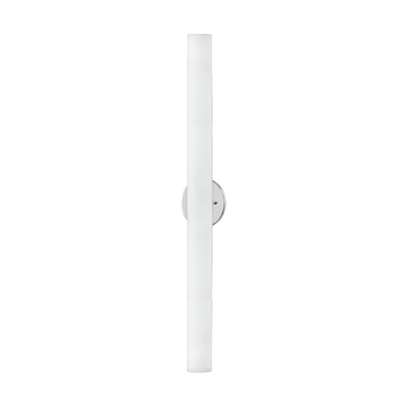Bute LED Wallchiere, Chrome, 32" H x 2" W x 2.75" D