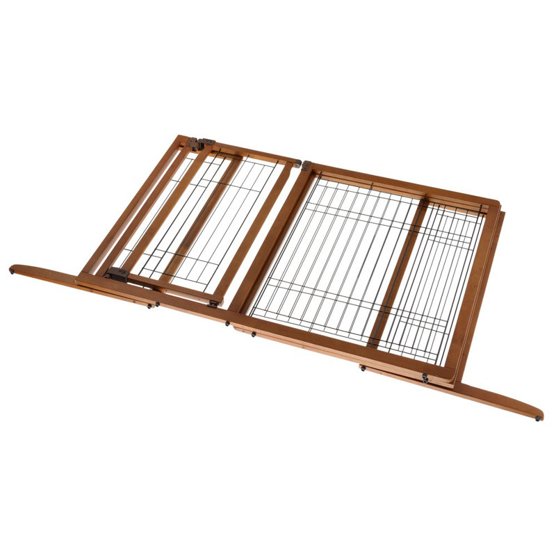 Barrière pour animaux autoportante Deluxe, Grand (H 36,2 po x l 90,2 po x P 27 po)