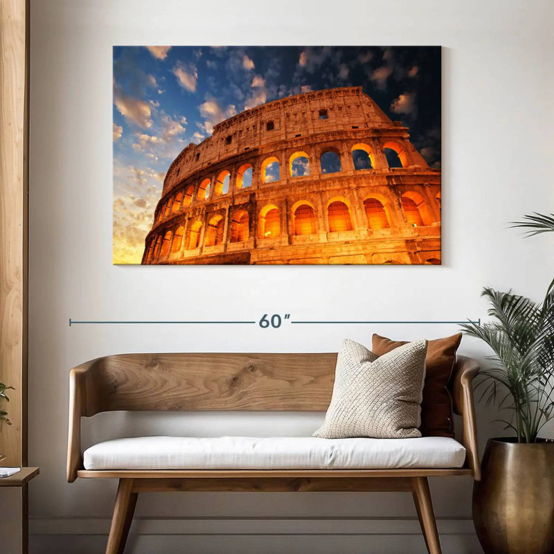 Lilie Colosseum Autumn Sunset, H 32 po x l 48 po