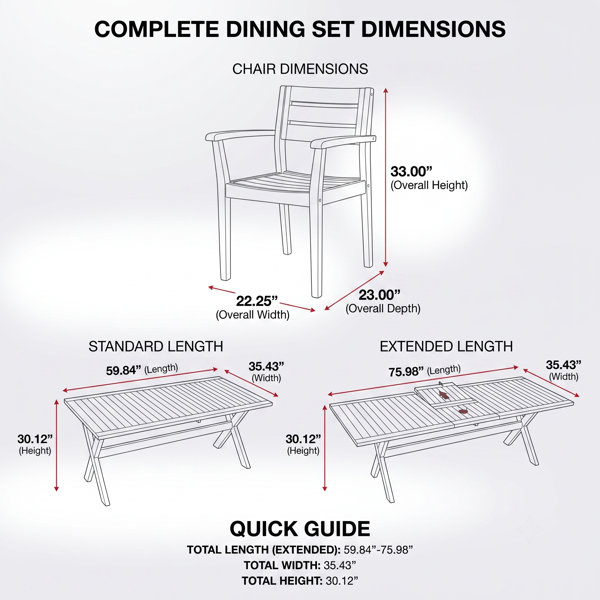 Dimensions du produit