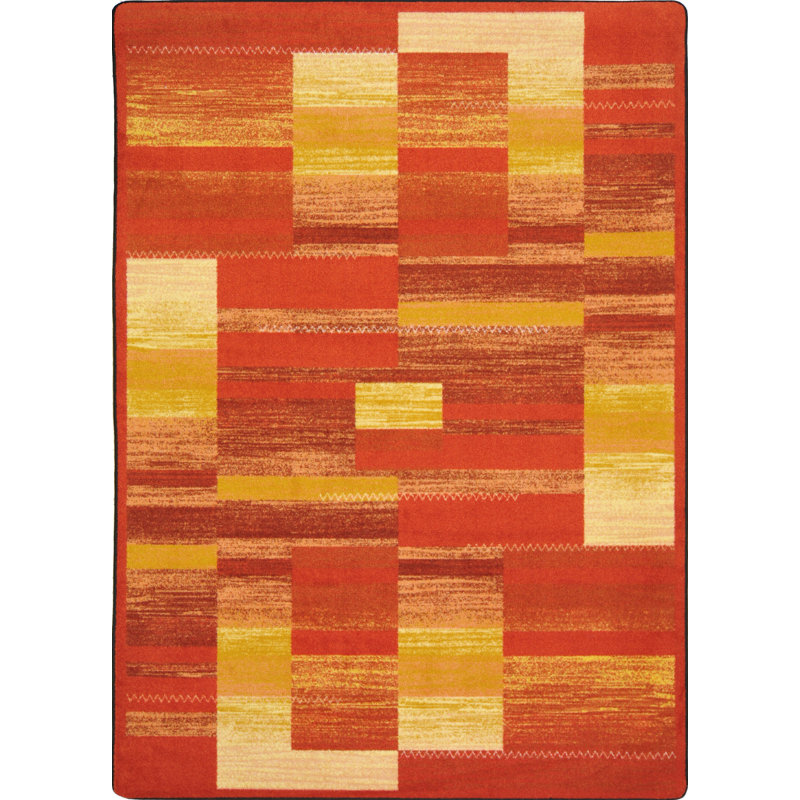 Tapis orange Kid Essentials Boomblox, 7 pi 8 po x 10 pi 9 po