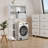Over The Toilet Storage Cabinet Mass-Storage Over Toilet Bathroom Organizer with Sliding Door-712955388