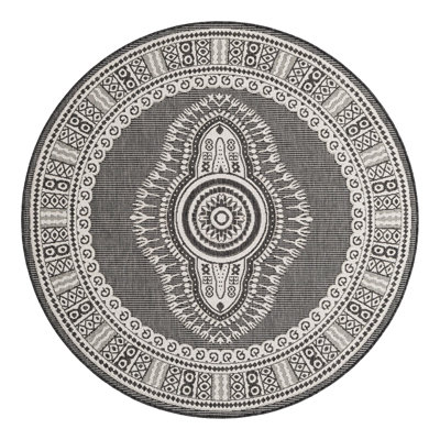 Indoor/Outdoor Traditional Area Rug
