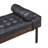 Clarkson Solid Wood Frame Genuine Leather Bench-141384808
