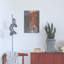 «Red-Haveed Runner» par Hooshang Kho, art de luxe en métal luxueux «Red-Haveed Runner» par Hooshang Khorasani-101616826