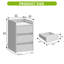 35cm W Bedside Table-947014902