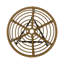 Table d'appoint en faux rotin Orlando-1681589521
