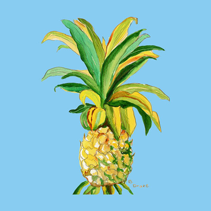 Sous-verre ananas
