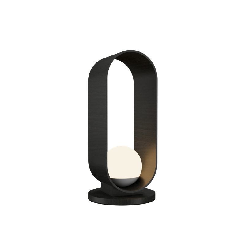 Sfera Table Lamp, Charcoal