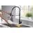 Euro Collection High-Arc Single Handle Kitchen/Bar Faucet with 2-Function Pull-Down Spring Spout Sprayer - Oil Rubbed Bronze-36866005