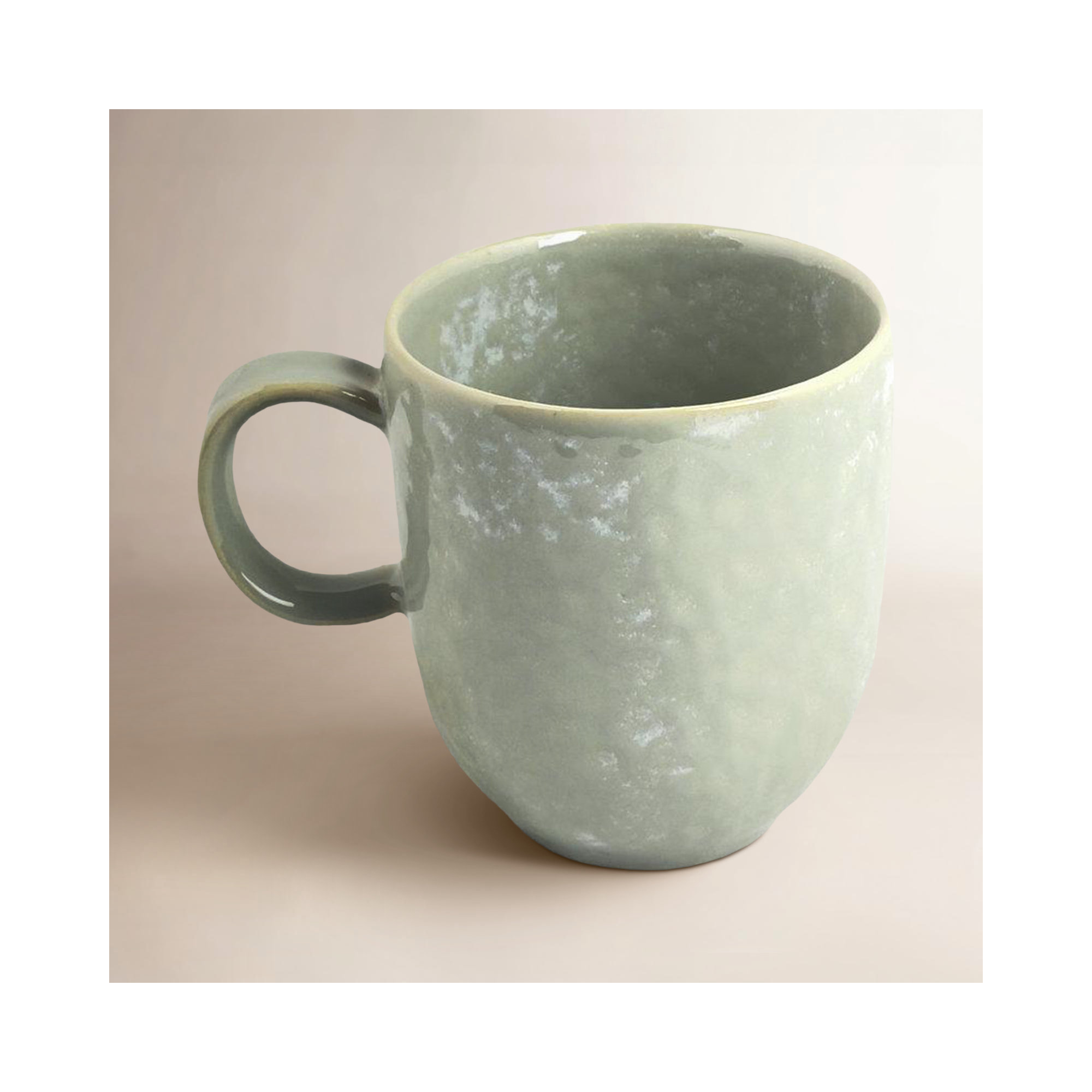 Paulin Stoneware Coffee Mug, Gray