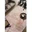 Tapis en viscose Panettone rouille, beige, ivoire et vert-683735857