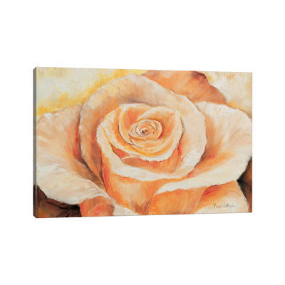 Rose In Detail by Rian Withaar - Wrapped Canvas Panoramic Gallery-Wrapped Canvas Giclée