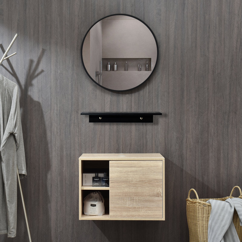 Beyo 24'' Single Bathroom Vanity with Plastic Top