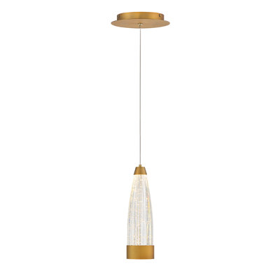Luminaire suspendu 1 lumière DEL Mystic