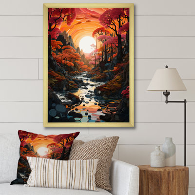 Serenity Lake Sunrise Beauty sur toile