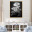 Anémone noir et blanc V - plage et océan, art mural, salon-95891159-95891154