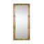 Vigue Wood Flat Floor Mirror