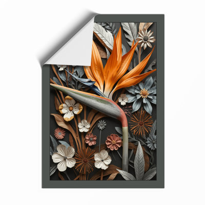 Preserved Study Botanical - Framed Print
