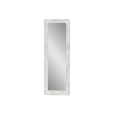Retzlaff Wood Flat Wall Mirror