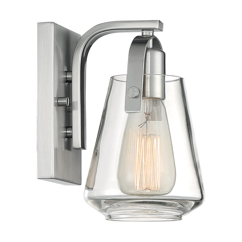 Powers Dimmable Bath Sconce, Brushed Nickel