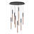 Baileyton 9 - Light Cluster Pendant-1630048566
