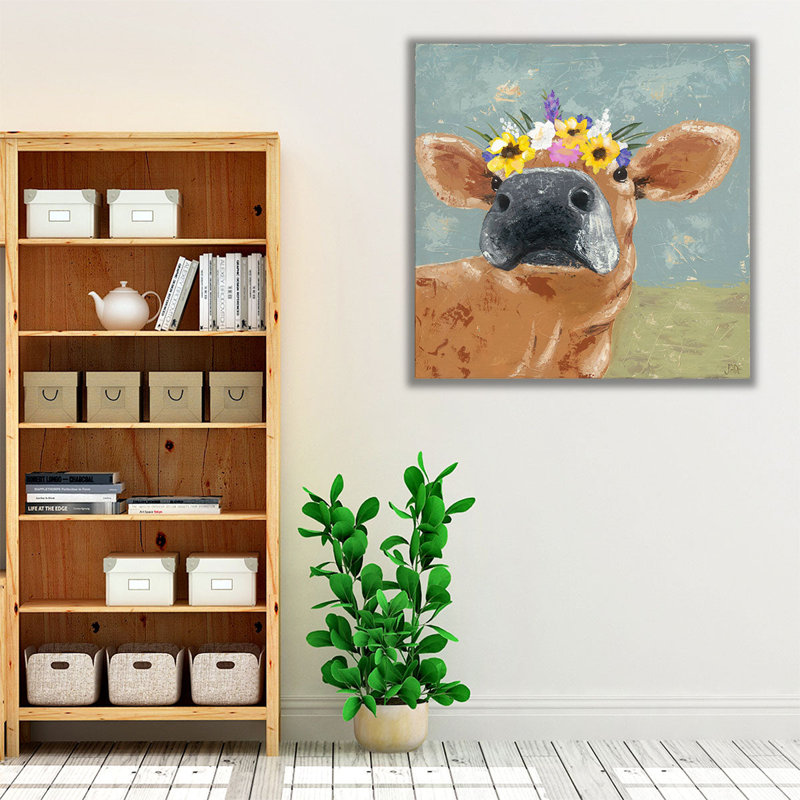 «Farm Fun II», reproduction d'art sur toile, H 20 po x l 20 po